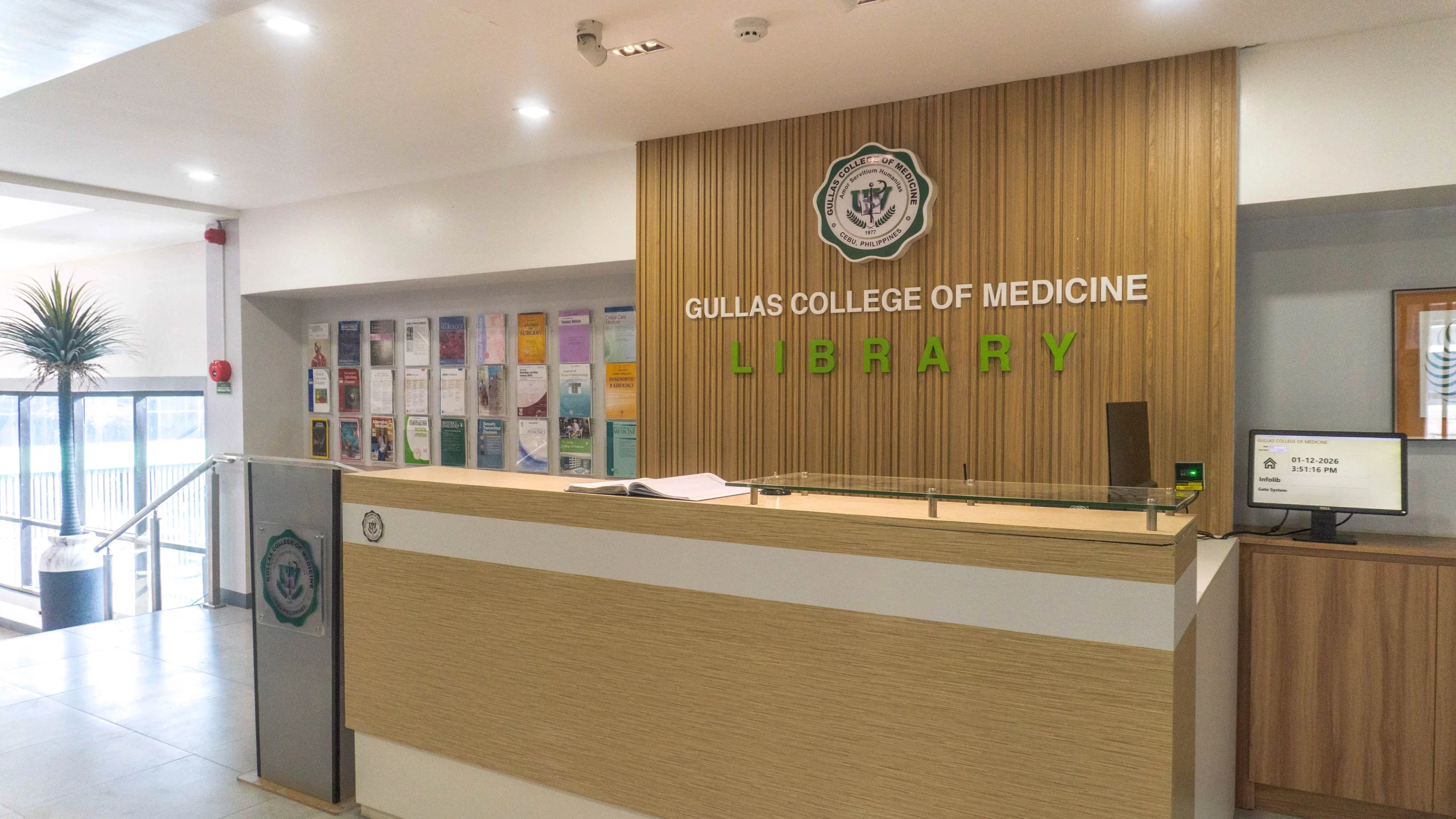 Gullas College of Medicine, Library